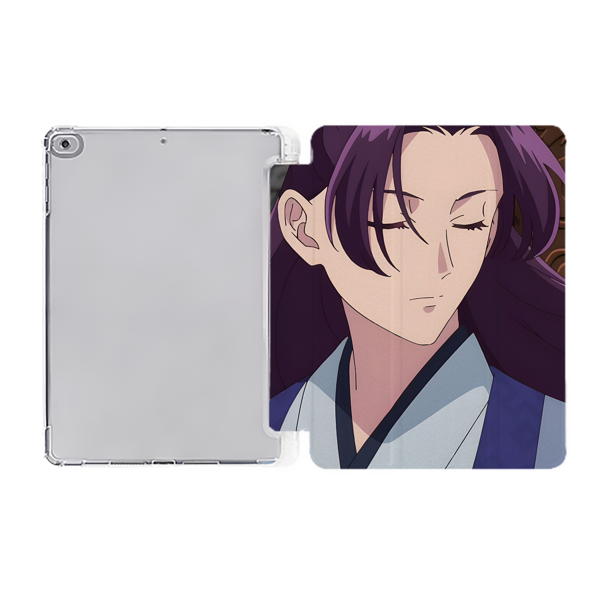 （画像用） 薬屋のひとりごと The Apothecary Diaries IPad ケース ペン収納付き 三つ折りスタンド PUレザー×シリコン 対応機種9.5/10.5/10.9インチ